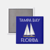 Aimant Tampa Bay Floride (Recto/Verso)
