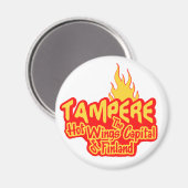 Aimant Tampere Hot Wings (Recto/Verso)