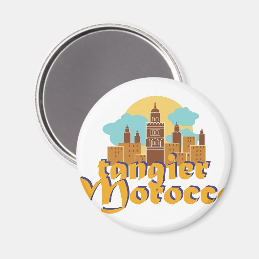 Aimant Tanger Maroc (Recto/Verso)