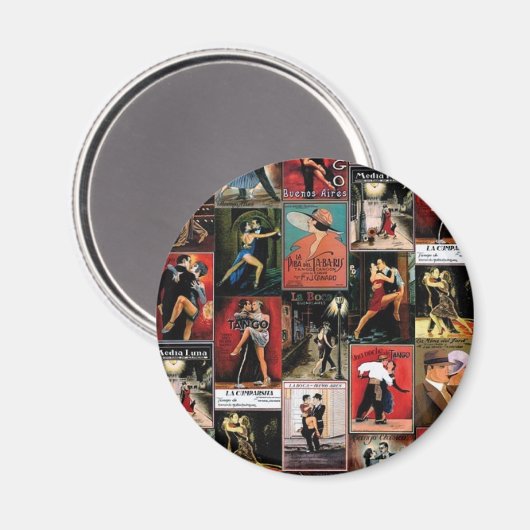 Aimant Tango Argentin (Recto/Verso)