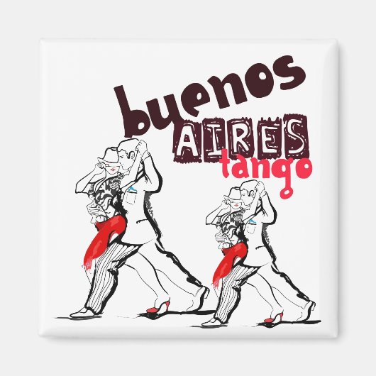 Aimant Tango de Buenos Aires (Devant)