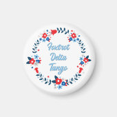 Aimant Tango Delta du Foxtrot (Devant)