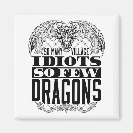 Aimant Tant D'Idiots De Villages Si Peu De Dragons (Devant)