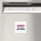 Aimant Tante : Comme une maman, seul Glacière (In Situ (Lave-vaisselle))