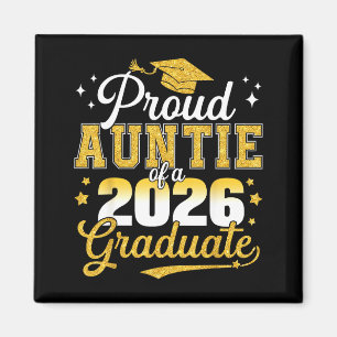 Aimant Tante fière d'un diplômé de la promotion 2026 seni
