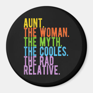 Aimant Tante La Femme Le Mythe Le Cadeau Le Plus Cool