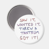 Aimant Tantrum (Recto/Verso)