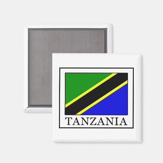 Aimant Tanzanie (Recto/Verso)