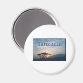 Aimant Tanzanie (Recto/Verso)