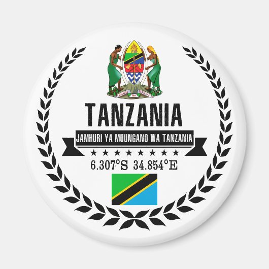 Aimant Tanzanie (Devant)