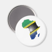Aimant Tanzanie (Recto/Verso)