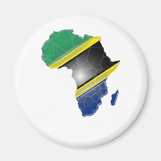 Aimant Tanzanie (Devant)