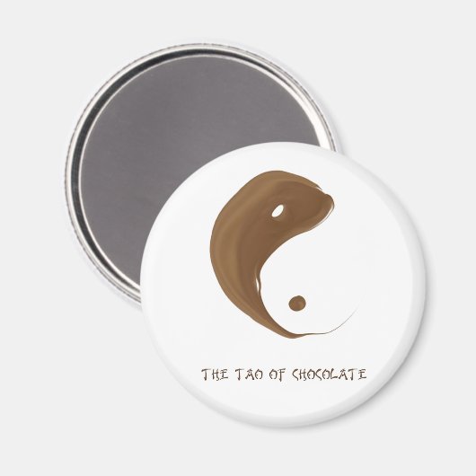 Aimant tao d'aimant chocolat (Recto/Verso)