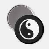 Aimant Taojitu noir et blanc (Recto/Verso)