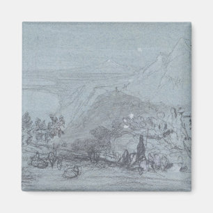 Aimant Taormina, des "vues de la Sicile" (craie et