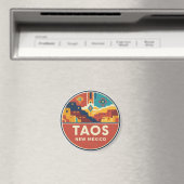 Aimant Taos Pueblo Nouveau-Mexique (In Situ (Lave-vaisselle))