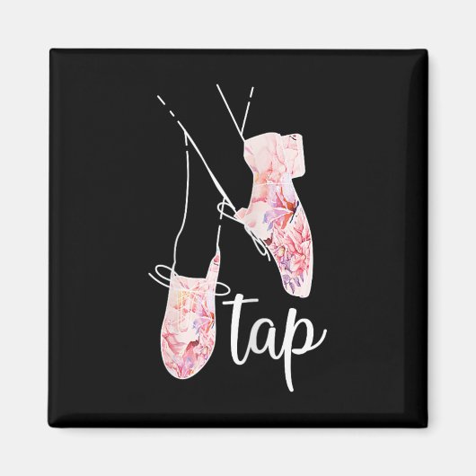 Aimant Tap Dance Lover Tap Danseuse Professeur de danse (Devant)