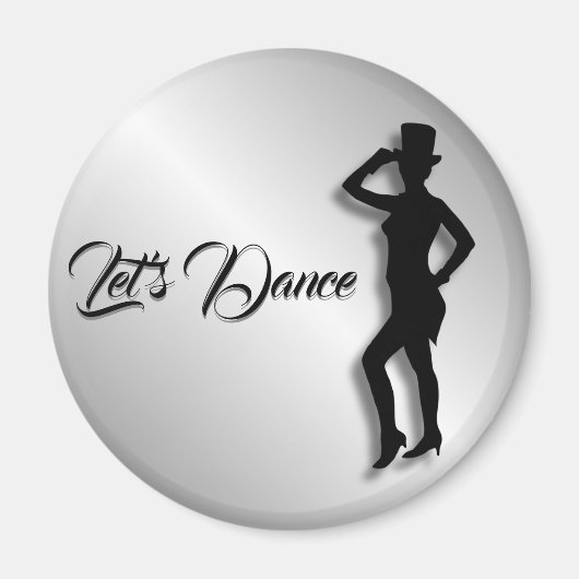Aimant Tap Dancer Dansons (Devant)
