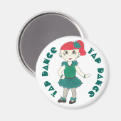 Aimant TAP DANSE Enseignant Considérant Cadeau Tapdancer  (Recto/Verso)