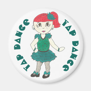 Aimant TAP DANSE Enseignant Considérant Cadeau Tapdancer