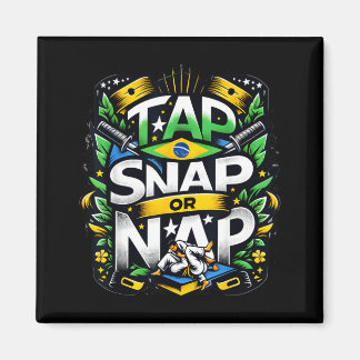 Aimant Tap Snap ou Nap Soumission brésilienne de Jiu-jits