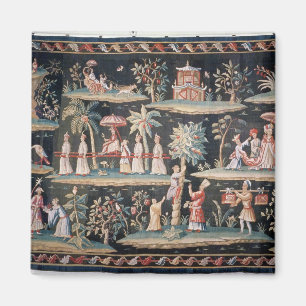 Aimant Tapisserie dans le style de Chinoiserie du fourgon