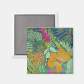 Aimant Tapisserie tropicale II (Recto/Verso)
