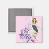 Aimant Tara : Je peux voler (Recto/Verso)