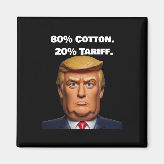 Aimant Tarif de Donald Trump (Devant)