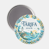 Aimant Tarifa, Cádiz, Espagne Espagne (Recto/Verso)