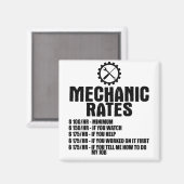 Aimant Tarifs mécaniques 100 $/h -Minimum 100 $/h -Minimu (Recto/Verso)