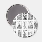 Aimant tarot antique (Recto/Verso)