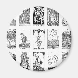 Aimant tarot antique