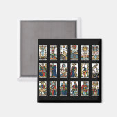 Aimant Tarot Arcanes Majeurs (Recto/Verso)