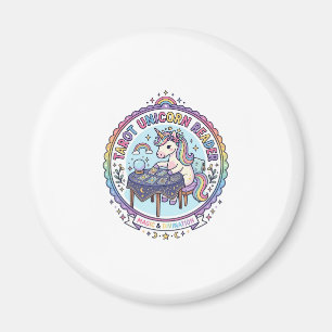 Aimant Tarot de Licorne Lecteur de Licorne T-shirt drôle