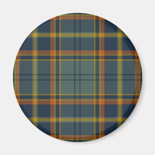 Aimant Tartan irlandais du comté d'Antrim (Devant)