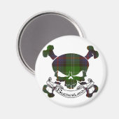 Aimant Tartan Sutherland (Recto/Verso)