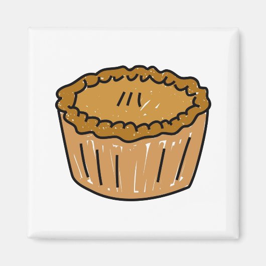 Aimant tarte (Devant)