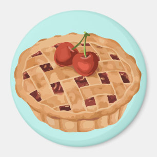 Aimant Tarte aux cerises