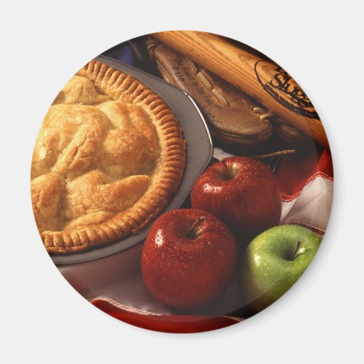 Aimant Tarte aux pommes (Devant)