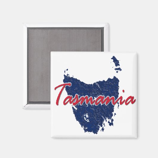 Aimant Tasmanie (Recto/Verso)