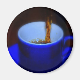 Aimant Tasse bleue 2