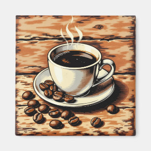 Aimant Tasse de café