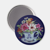 Aimant tasse de thé (Recto/Verso)