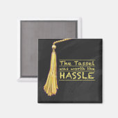 Aimant Tassel Hassle Gold (Recto/Verso)