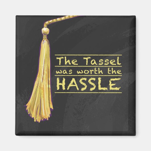 Aimant Tassel Hassle Gold (Devant)