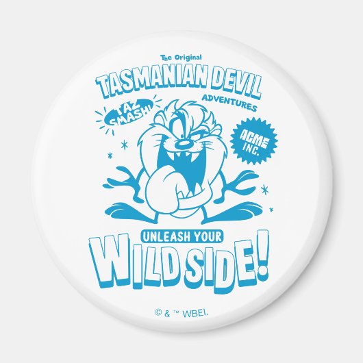 Aimant Tasty Retro TAZ™ (Devant)