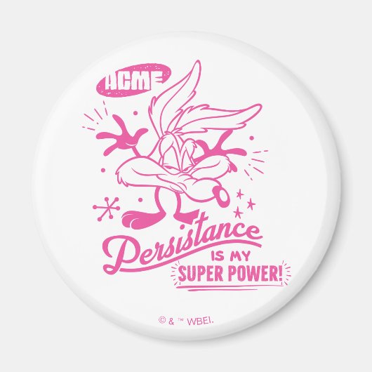 Aimant Tasty Retro WILE E. COYOTE™ (Devant)