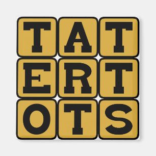 Aimant Tater Tots, friandises de petit-déjeuner de pomme