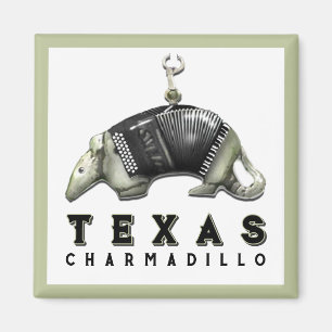 Aimant Tatou amusant du Texas
